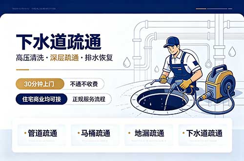 潜江下水道疏通